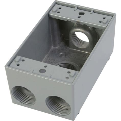 weatherproof electrical outlet box|4 gang weatherproof outlet box.